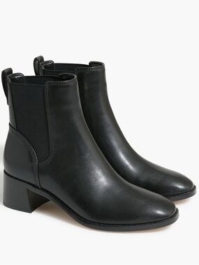 J. CREW Chelsea boots in Black Size 7 M BWOB $188 CA774